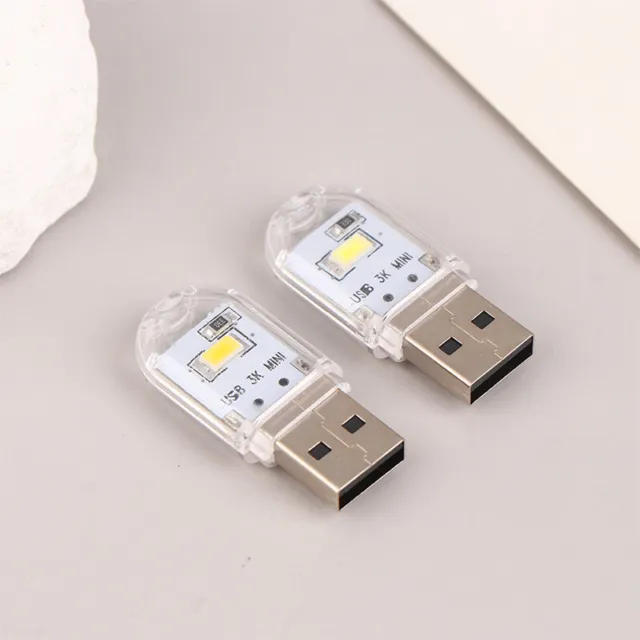 1 pz lampada spina USB piccola luce computer mobile ricarica alimentazione mini luce notturna ZC