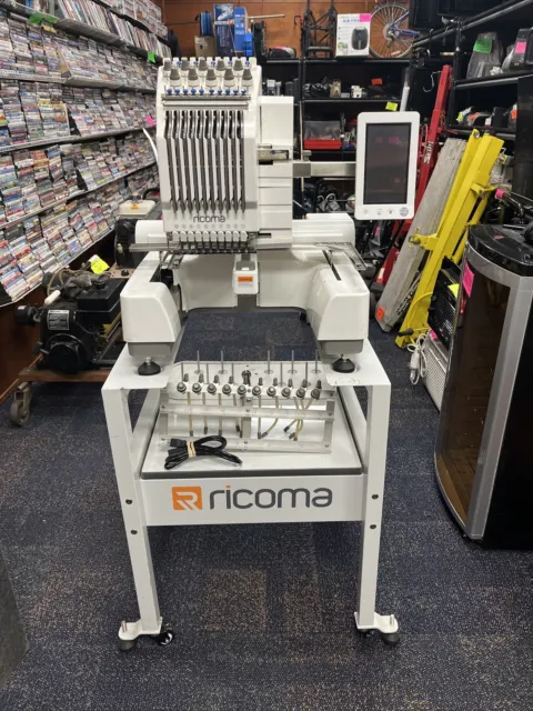 Ricoma EM1010 Embroidery machine barely used. Tested / Works Perfect