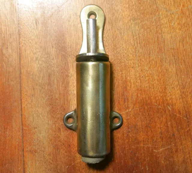 Vintage Solid Brass Foot operated Door Stopper door holder Stop stay