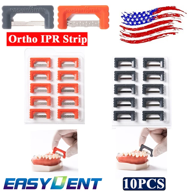 DENTAL POLISHING STRIPS IPR Enamel Interproximal Reduction Grit Strip