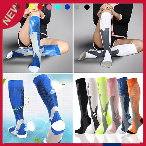 Chaussettes De Compression Médicales Unisexes Pour Varices Bas De Soutien F