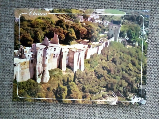 Cpsm Cpm Chinon Castle General View Artaud Edition