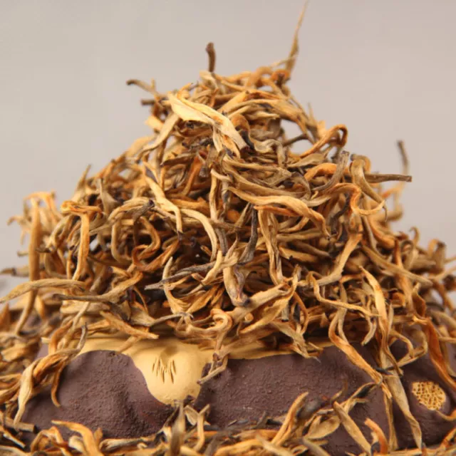 Yunnan Spring Tea Top Quality Wire Dian Hong TeaRed Single Bud Organic Black Tea