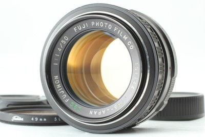 Fuji EBC Fujinon f/1.4 50 mm MF Objectif standard pour M42 avec capuche-Bon 