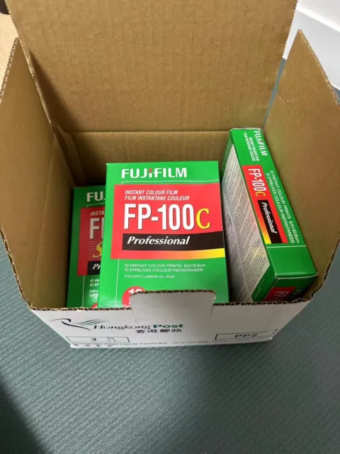 Fujifilm FP-100C / NEW / LOT OF 2 / EXP: 2018/08
