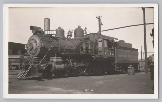 Railroad Photo - Southern Pacific Lines #2172 4-6-0 Steam Locomotive Train