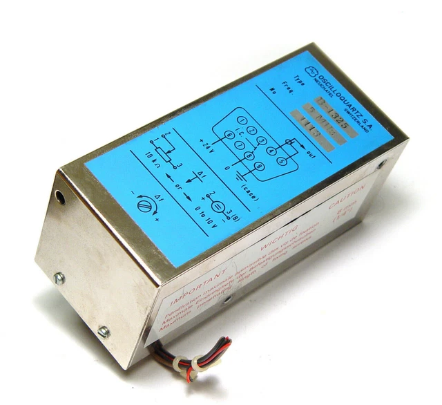 OSA Oscilloquartz B-1325 5 mhz oscillator OCXO quartz oscillator