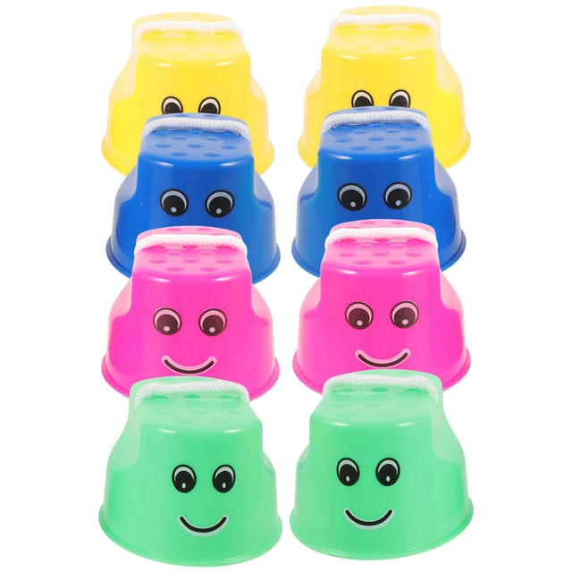 24 Pcs Sensory Training Stilts Equipment Plastic Balancing Children's Cup