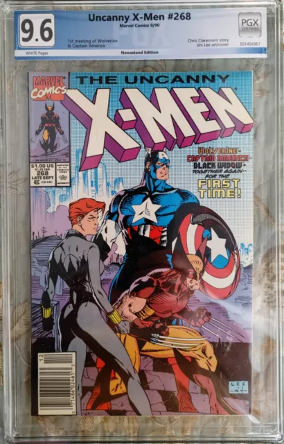 The Uncanny X-Men #268 Pgx 9.6 Key Wolverine Issue Rare Newsstand - Egs Cgc Cbcs
