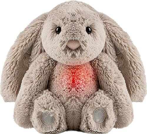 Gemma Joy Bedtime Bunny Baby Soother with Cry Activated Sensor Plush Stuffed ...