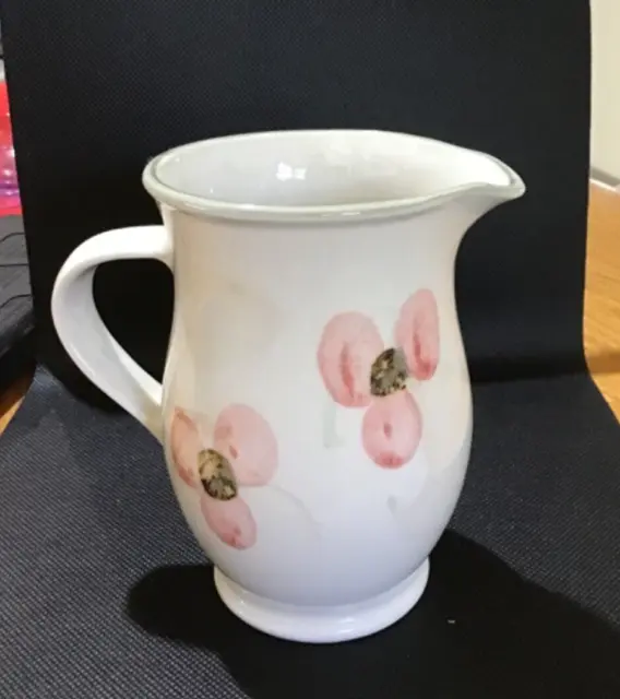 Vintage Australian Pottery jug Robert Gordon Apple Blossom