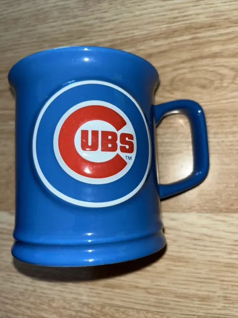 Chicago Cubs World Series 2007 Coffee Mugs Raised Logo