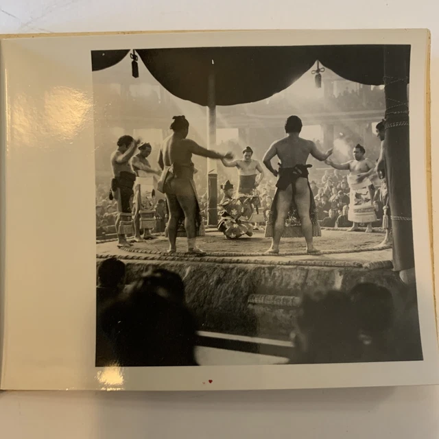 PHOTOGRAPHIC VIEWS OF JAPAN SUMO WRESTLING TEN (10) PICTURES SERIES 6 1930's -B6