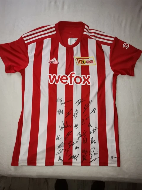 1. FC Union Berlin Original-Trikot Saison 22/23 komplett signiert