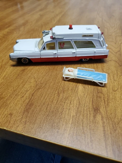 258 Dinky Toys Voiture de Police Américaine Cadillac Meccano England 1967 - Collection