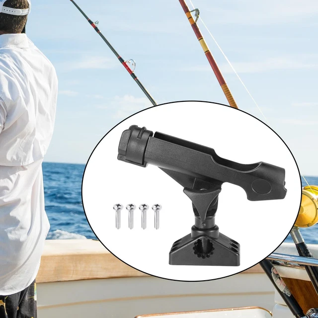 Angelruten-Halter Aus Gummi – 4 Stück, Mit Mehreren Lochgrößen, Für Transport & Lagerung