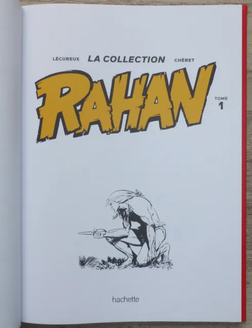 Rahan - La Collection (Hachette) Lot 3 BD, Tomes 1, 2 et 3, lecureux/Chéret 2020 3