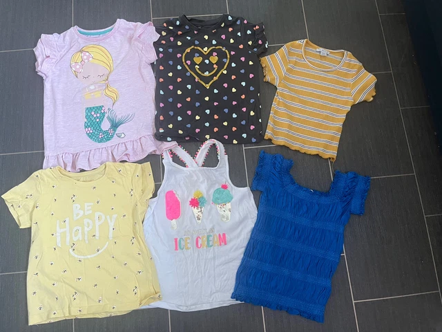 Girls 7-8 Years T-shirt/top Bundle - M&S / George / Primark