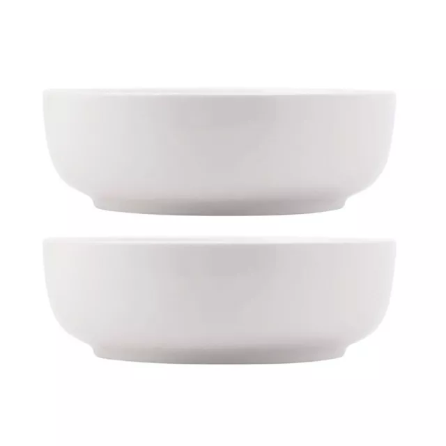 2PK Maxwell & Williams White Basics 20cm Food/Salad Serving Bowl Tableware White
