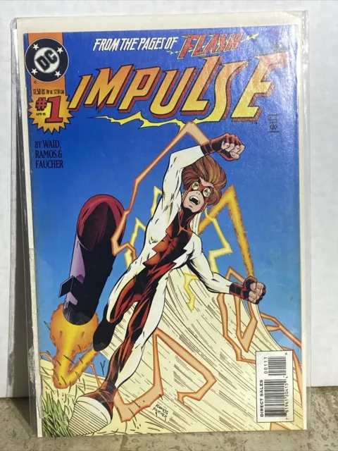 Impulse #1 Comic Book 1995 NM Mark Waid Humberto Ramos DC Comics Flash
