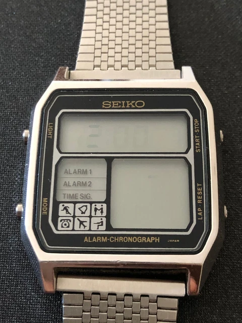 SEIKO D138 4000 reloj clasico principio de los a os 80. Funciona