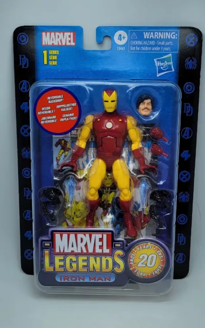 Marvel Legends IRONMAN RETRO Series 1 Hasbro NIB SEALED