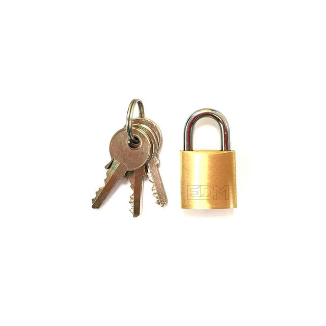 Verrouillage des clés EDM Laiton normal [2 x 1,2 cm]