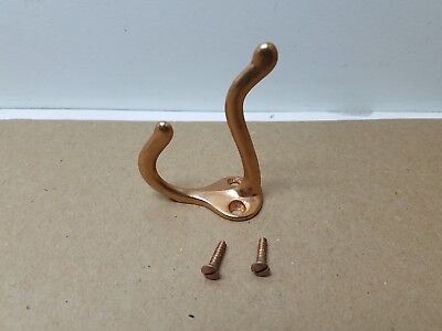 Lot Of 12 Ives Cast Aluminum Coat and Hat Hook with 3" Projection Bronze Finish