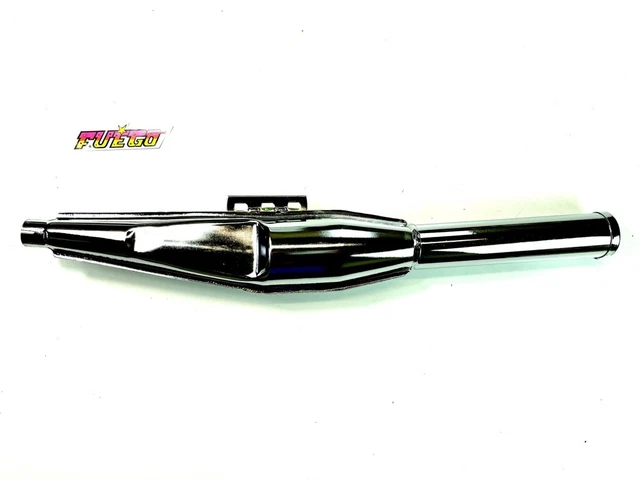 Auspuff Puch Maxi S N 28mm FUEGO Cross E50 chrom