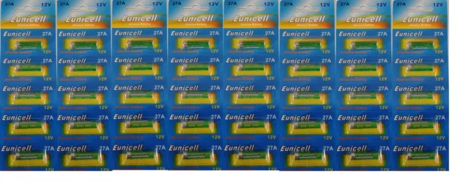 ENVOI AVEC SUIVI - 40 Piles Alcaline 12V A27 27A Alkaline Mn27 Gp27a