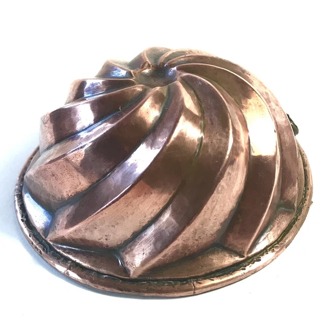 Moule à Gâteau Rond Vintage En Aluminium - Diamètre 23 Cm, Ancien, Occasion