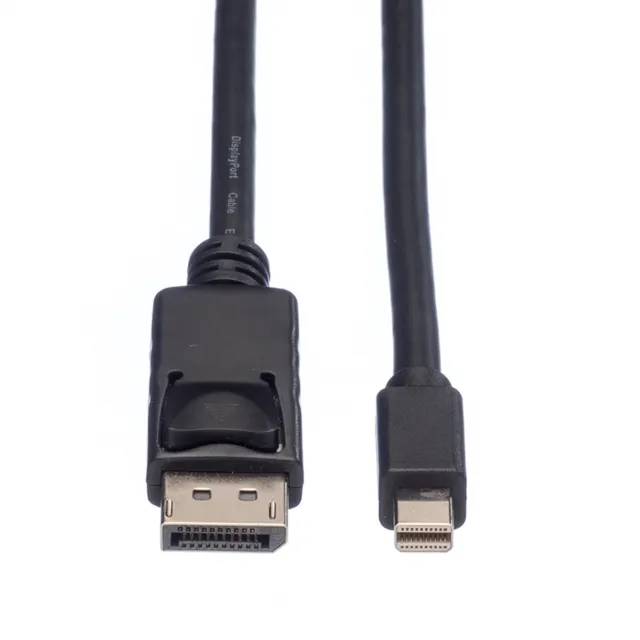 DisplayPort Kabel, DP Stecker - Mini DP Stecker, schwarz, 3 m