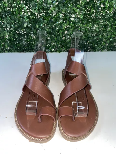 NWOB Franco Sarto Gess Amber Le Sandal Brown Size 6M 2