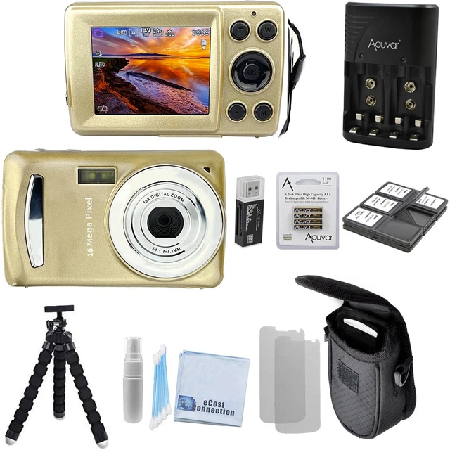 Fotocamera Digitale 4K, 64 MP UHD, Zoom 18X Autofocus Multifunzionale - Foto 4