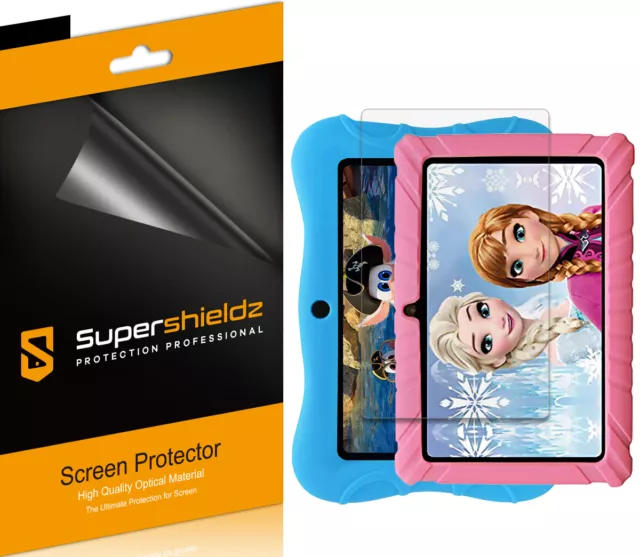 3X SuperShieldz Clear Screen Protector for Contixo 7" Kids Learning Tablet