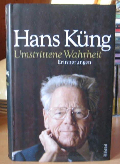 Hans Küng Umstrittene Wahrheit Erinnerungen Autobiographie gebunden + SU