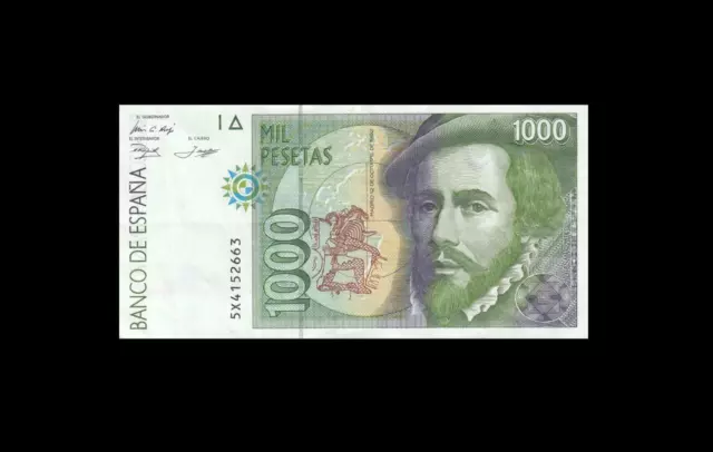 12.10.1992 Bank Of Spain 1000 Pesetas **Madrid** (( Ef ))