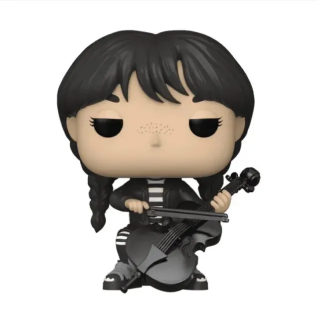Funko Pop! TV Wednesday Wednesday Addams with Cello Funko Shop Exclusive