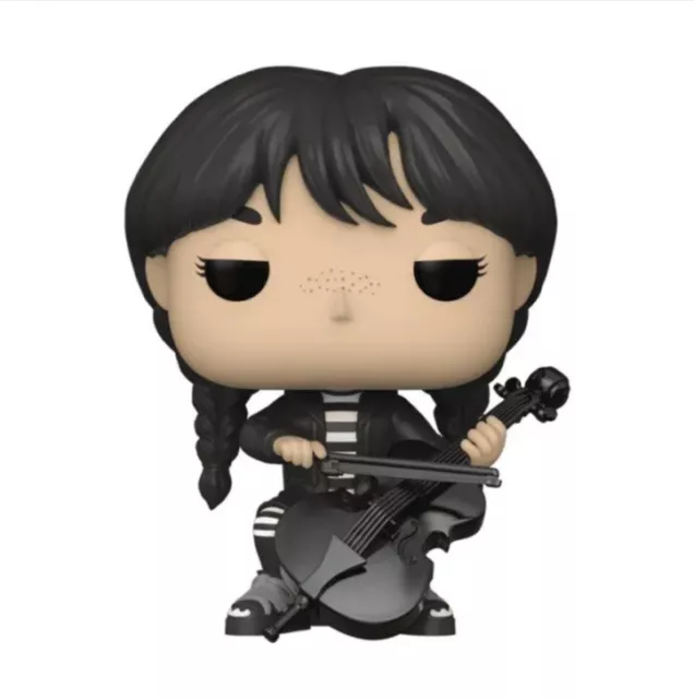 Funko Pop! TV Wednesday Wednesday Addams with Cello Funko Shop Exclusive