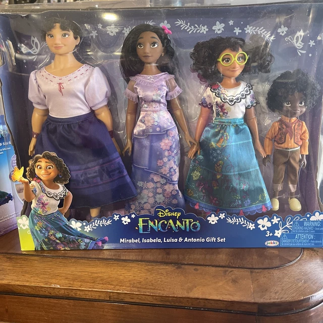 DISNEY ENCANTO DOLL Gift Set Mirabel Isabela Luisa And Antonio