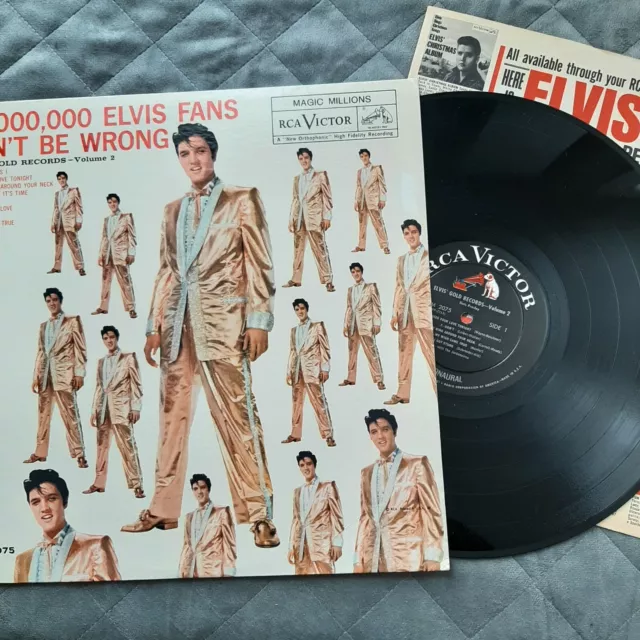 Elvis Presley GOLD RECORDS VOL 2 LPM-2075 (USA 1964 ORIGINAL) MONAURAL RECORD