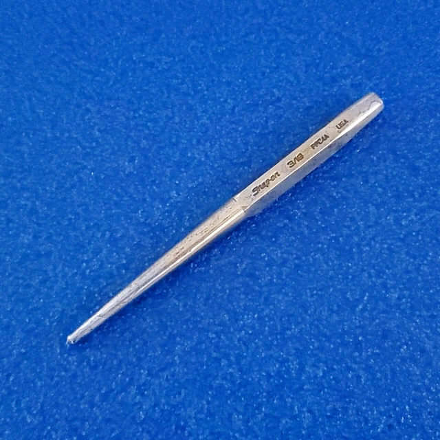 Snap On 3/16" Center Punch P/N Ppc4A Free Shipping Hand Tool Lot Made In Usa