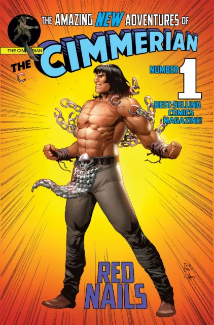 Cimmerian Red Nails 1 E Superman Variant Nm Conan Robert Howard
