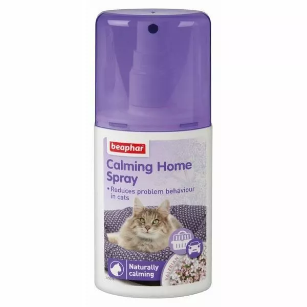 Beaphar Dogs & Cats Calming Home Spray Reduces Stress Relaxation Remedy 125ml