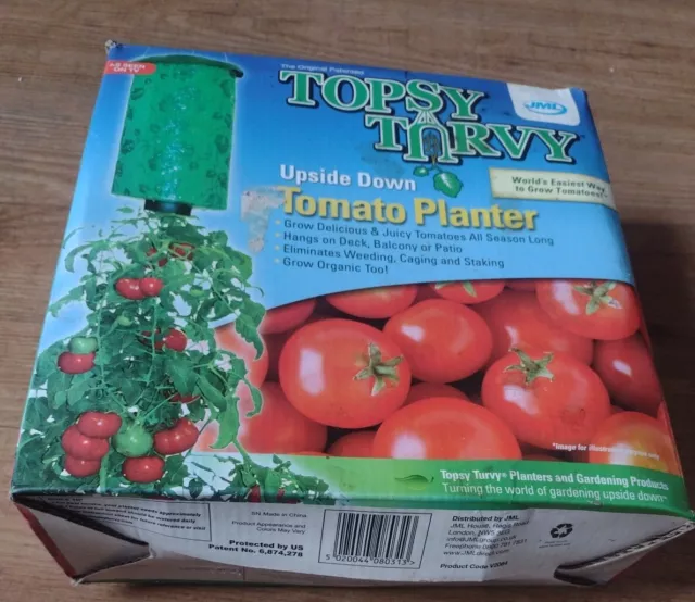 JML Topsy Turvy Upside Down Tomato Planter Grow Organic Tomatoes All Season 3