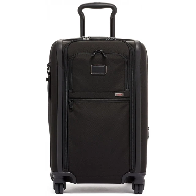 TUMI Alpha 3 International Dual Access 4 Wheeled Carry-On - Black - 117160-1041 2