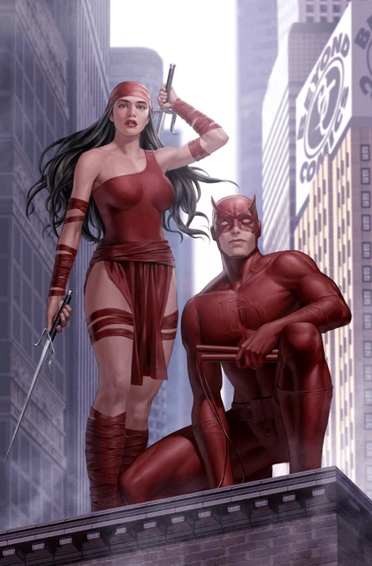 Daredevil #1 Junggeun Yoon Virgin Store Variant Elektra (2022) Available Now!