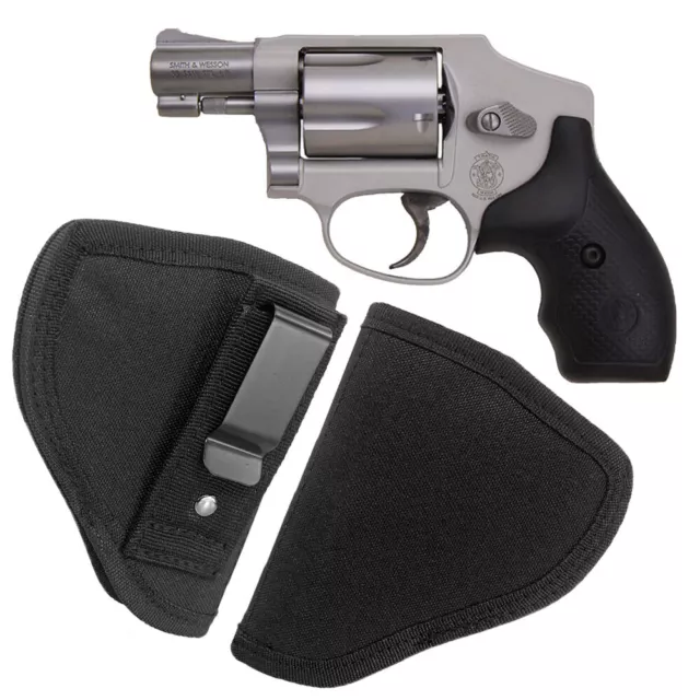 Tactical IWB Tuckable Holster for Taurus 85 and S&W 637 642 638 43 442 Revolvers