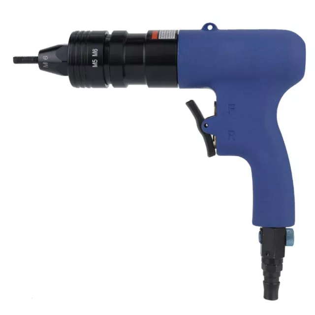 Pneumatic Riveter Air Rivet Nut Pull Nut Nail Air Riveting Tools M5-M6❤