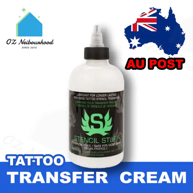 Stencil Stuff Tattoo Transfer Gel Fluid Liquid Cream VEGAN 250ml